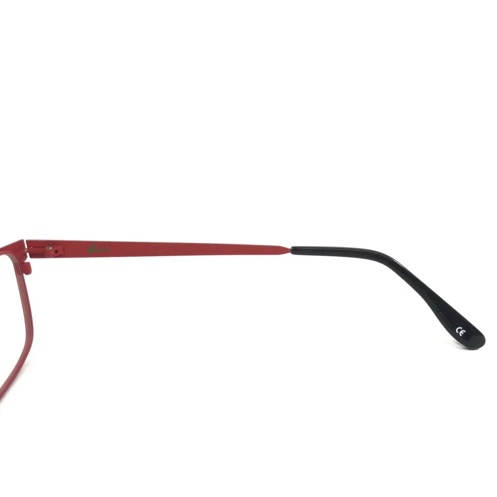 Glacee Eyeglasses Frames MOD 6724 C3 Red Gray Cat Eye Full Rim 51-18-140